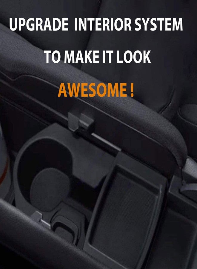 KanSmart Cup Holder Insert for Honda Civic Cup Holder 2016 2017 2018 2019 2020 2021 Honda Civic Accessories Lx Ex Si Sport Hatchback Center Console Drink CupHolder 83446-TBA-A01ZA - Image 4
